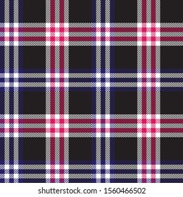 Classic Modern Plaid Tartan Seamless Pattern in Vector - This is a classic plaid, checkered, tartan pattern suitable for shirt printing, fabric, textiles, jacquard patterns, backgrounds and websites