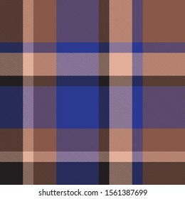 Classic Modern Plaid Tartan Seamless Pattern in Vector - This is a classic plaid, checkered, tartan pattern suitable for shirt printing, fabric, textiles, jacquard patterns, backgrounds and websites