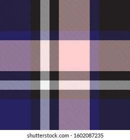Classic Modern Plaid Tartan Seamless Pattern for shirt printing, fabric, textiles, jacquard patterns, backgrounds and websites
