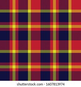Classic Modern Plaid Tartan Seamless Pattern for shirt printing, fabric, textiles, jacquard patterns, backgrounds and websites
