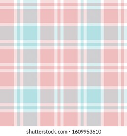 Classic Modern Plaid Tartan Seamless Pattern for shirt printing, fabric, textiles, jacquard patterns, backgrounds and websites
