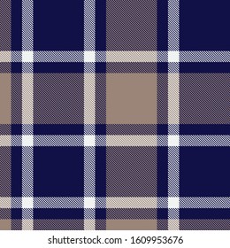 Classic Modern Plaid Tartan Seamless Pattern for shirt printing, fabric, textiles, jacquard patterns, backgrounds and websites
