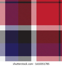 Classic Modern Plaid Tartan Seamless Pattern for shirt printing, fabric, textiles, jacquard patterns, backgrounds and websites
