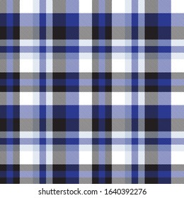 Classic Modern Plaid Tartan Seamless Pattern for shirt printing, fabric, textiles, jacquard patterns, backgrounds and websites
