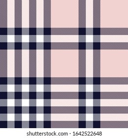 Classic Modern Plaid Tartan Seamless Pattern for shirt printing, fabric, textiles, jacquard patterns, backgrounds and websites
