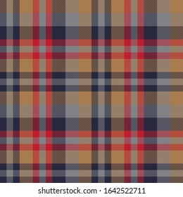 Classic Modern Plaid Tartan Seamless Pattern for shirt printing, fabric, textiles, jacquard patterns, backgrounds and websites
