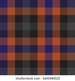 Classic Modern Plaid Tartan Seamless Pattern 