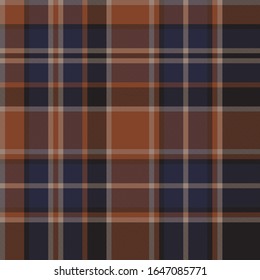 Classic Modern Plaid Tartan Seamless Pattern for shirt printing, fabric, textiles, jacquard patterns, backgrounds and websites
