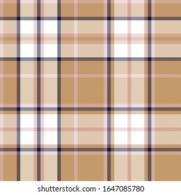 Classic Modern Plaid Tartan Seamless Pattern for shirt printing, fabric, textiles, jacquard patterns, backgrounds and websites
