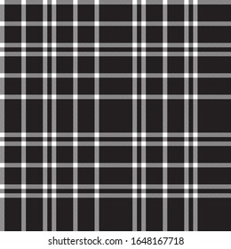 Classic Modern Plaid Tartan Seamless Pattern for shirt printing, fabric, textiles, jacquard patterns, backgrounds and websites
