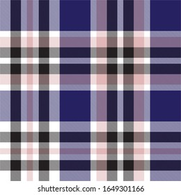 Classic Modern Plaid Tartan Seamless Pattern for shirt printing, fabric, textiles, jacquard patterns, backgrounds and websites
