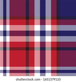 Classic Modern Plaid Tartan Seamless Pattern for shirt printing, fabric, textiles, jacquard patterns, backgrounds and websites
