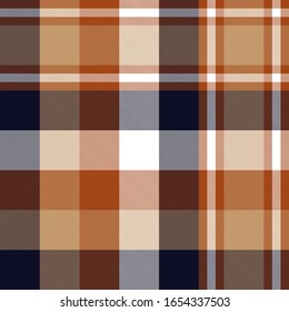Classic Modern Plaid Tartan Seamless Pattern for shirt printing, fabric, textiles, jacquard patterns, backgrounds and websites
