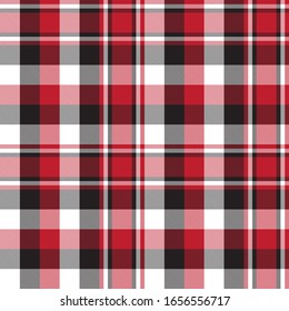Classic Modern Plaid Tartan Seamless Pattern for shirt printing, fabric, textiles, jacquard patterns, backgrounds and websites
