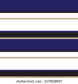 Classic Modern Stripe Pattern - This is a classic horizontal striped pattern suitable for shirt printing, textiles, jersey, jacquard patterns, backgrounds, websites