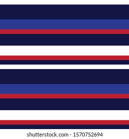 Classic Modern Stripe Pattern - This is a classic horizontal striped pattern suitable for shirt printing, textiles, jersey, jacquard patterns, backgrounds, websites
