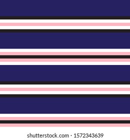 Classic Modern Stripe Pattern - This is a classic horizontal striped pattern suitable for shirt printing, textiles, jersey, jacquard patterns, backgrounds, websites