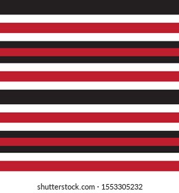 Classic Modern Stripe Pattern in Vector - This is a classic horizontal striped pattern suitable for shirt printing, textiles, jersey, jacquard patterns, backgrounds, websites