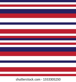 Classic Modern Stripe Pattern in Vector - This is a classic horizontal striped pattern suitable for shirt printing, textiles, jersey, jacquard patterns, backgrounds, websites