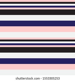 Classic Modern Stripe Pattern in Vector - This is a classic horizontal striped pattern suitable for shirt printing, textiles, jersey, jacquard patterns, backgrounds, websites