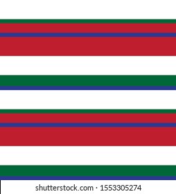 Classic Modern Stripe Pattern in Vector - This is a classic horizontal striped pattern suitable for shirt printing, textiles, jersey, jacquard patterns, backgrounds, websites