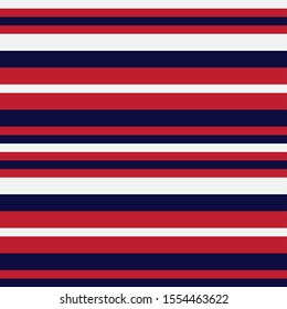 Classic Modern Stripe Pattern in Vector - This is a classic horizontal striped pattern suitable for shirt printing, textiles, jersey, jacquard patterns, backgrounds, websites