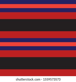 Classic Modern Stripe Pattern in Vector - This is a classic horizontal striped pattern suitable for shirt printing, textiles, jersey, jacquard patterns, backgrounds, websites