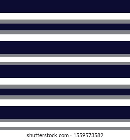 Classic Modern Stripe Pattern in Vector - This is a classic horizontal striped pattern suitable for shirt printing, textiles, jersey, jacquard patterns, backgrounds, websites