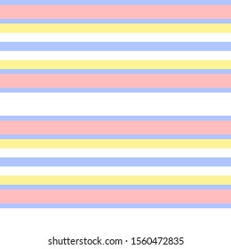 Classic Modern Stripe Pattern in Vector - This is a classic horizontal striped pattern suitable for shirt printing, textiles, jersey, jacquard patterns, backgrounds, websites