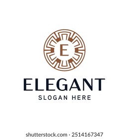 Classic Monogram Design Template for Timeless Brand Identity