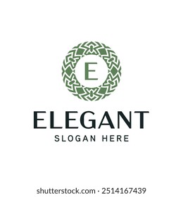 Classic Monogram Design Template for Timeless Brand Identity