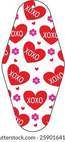 Classic motel Keychain Valentine coquette bow template, Hearts, key chain, hotel, Pattern, Ring, bundle, Round, Circle Patterns, brush stroke