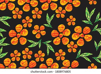 Classic motifs, Indonesian batik motifs with very distinctive plant patterns, exclusive backgrounds, vectors, EPS 10.
