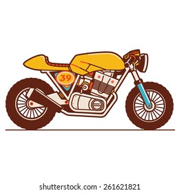 Classic Motorcycle, the Cafe Racer.