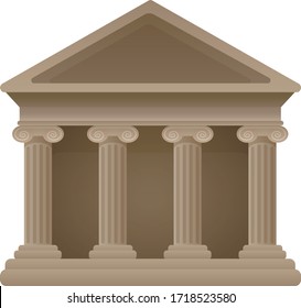 Classic Museum with large columns