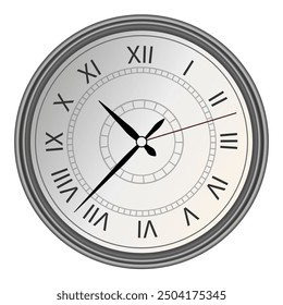 Classic office wall clock icon for apps and website