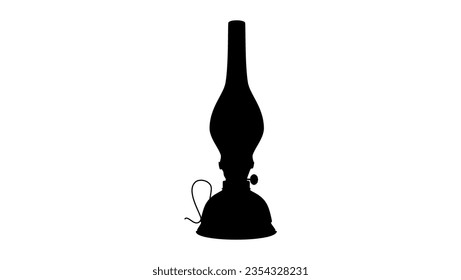 Classic Oil Lamp, high quality vector