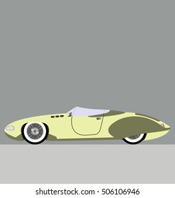 classic old car, cabriolet