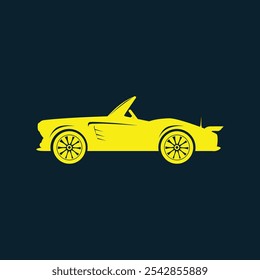 Obra de arte de moda clásica del coche viejo diseño práctico colorido de la Ilustración vectorial abstracta deliciosa.eps