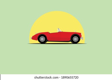 Classic Old Model Car Vector Design.old Model Car Design.vector Car Design.classic Car Design.