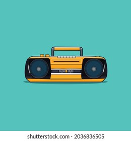 classic old tape,radio,cassette vector illustration EPS 10 editable perfect for music ads,music icon element and label music
size artboard 3000 x 3000 