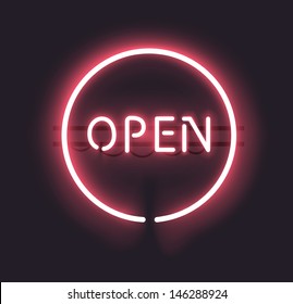 Neon Open Transparent Images, Stock Photos & Vectors | Shutterstock