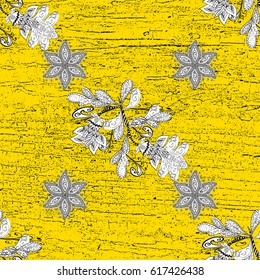 Classic oriental background. Damask ornament. Traditional vector and golden pattern.