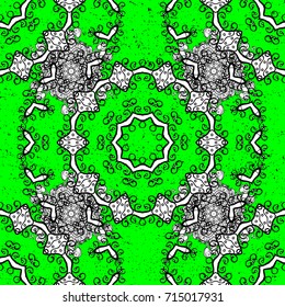 Classic oriental background. Damask ornament. Traditional vector and golden pattern.