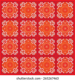 Classic oriental traditional background pattern illustration design