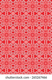 Classic oriental traditional background pattern illustration design