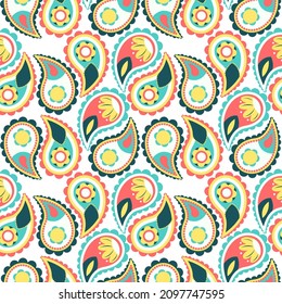 paleta pastel clásica paisley patrón clásico original