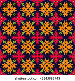 Classic ornament. Decorative seamless pattern with swirls for designer wallpaper, trendy print, trendy decor, home textile, retro decor. Vector.