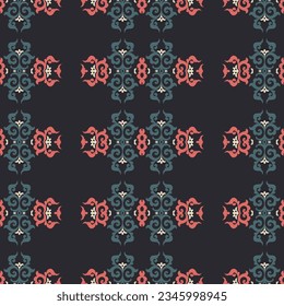 Ornamento clásico. Decoración impecable con remolinos para el papel pintado de diseño, impresión a la moda, decoración de moda, textil casero, decoración retro. Vector.