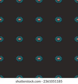 Ornamento clásico. Decoración sin fisuras, con papel pintado de diseño en arabesco, impresión a la moda, decoración de moda, textil casero, decoración retro. Vector.	